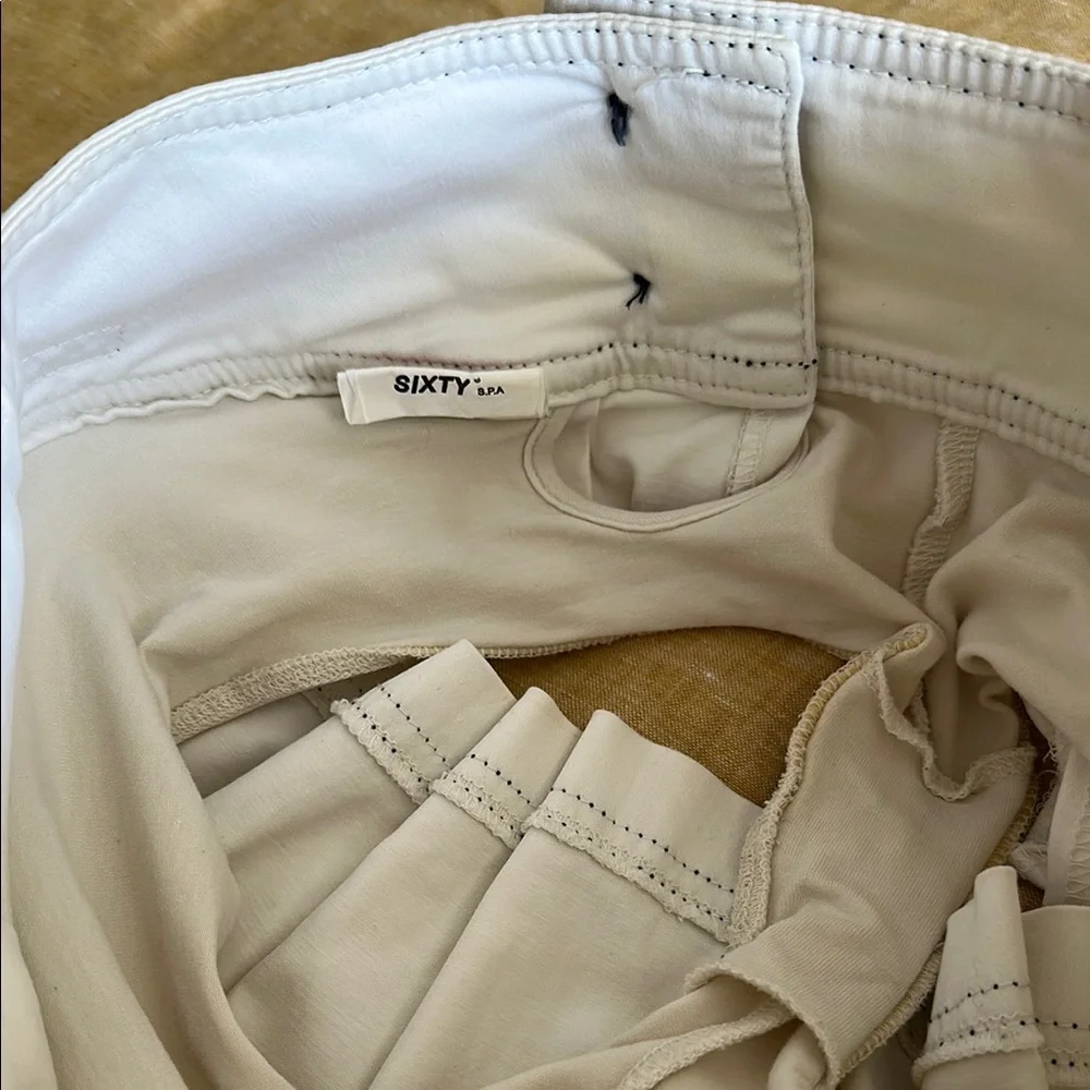 Miss Sixty Y2K Vintage White Pleated Skirt ~ - Picture 5 of 9